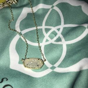 Kendra Scott Elisa necklace in Iridescent Drusy